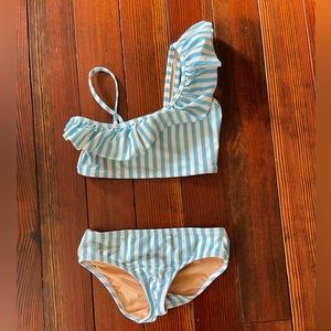 Crew cuts two piece swim